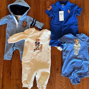 (4) Ralph Lauren Baby Boy Outfits